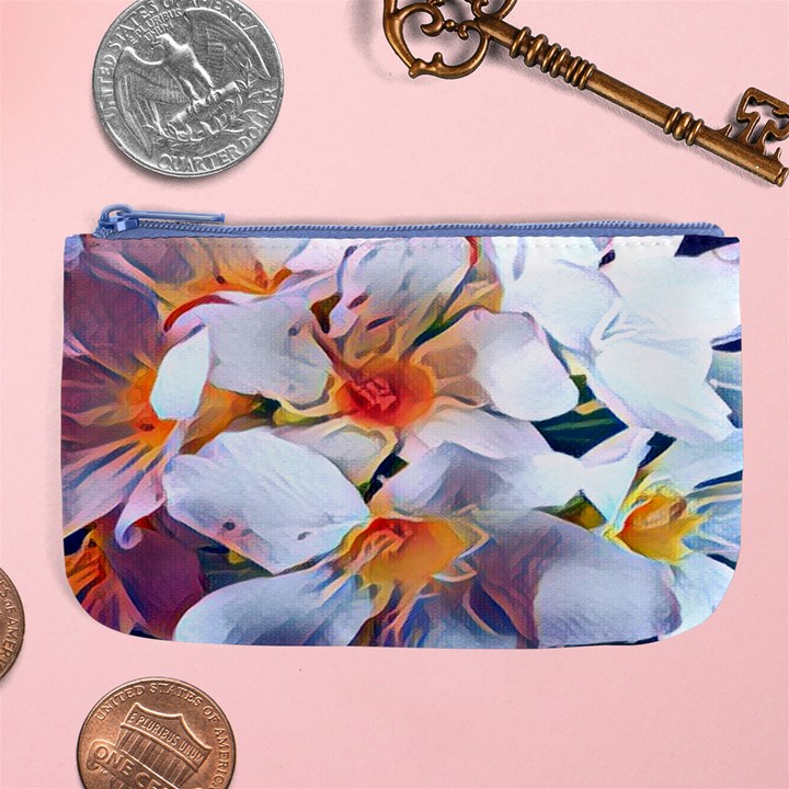 Daisy Painting  Large Coin Purse