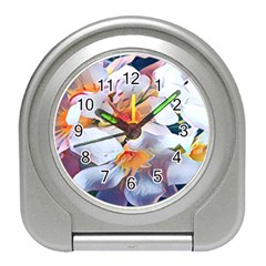 Daisy Painting  Travel Alarm Clock by StarvingArtisan