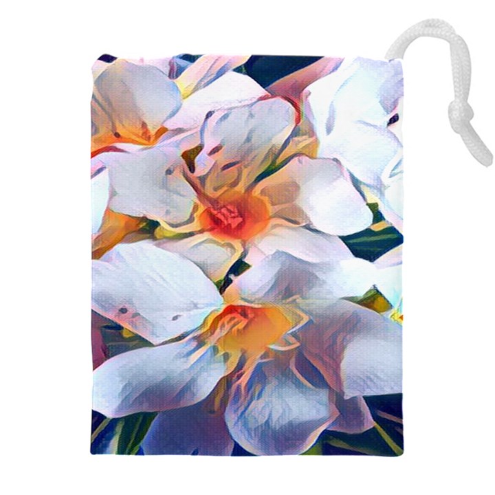 Daisy Painting  Drawstring Pouch (4XL)