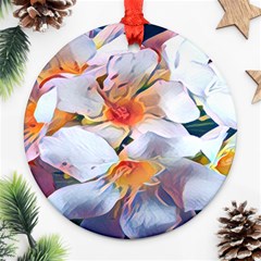 Daisy Painting  Ornament (round) by StarvingArtisan