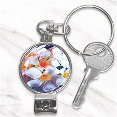 Daisy Painting  Nail Clippers Key Chain