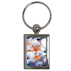 Daisy Painting  Key Chain (rectangle) by StarvingArtisan