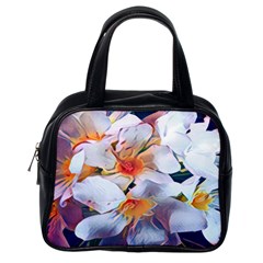 Daisy Painting  Classic Handbag (one Side) by StarvingArtisan