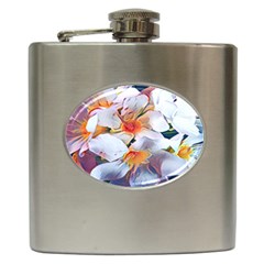 Daisy Painting  Hip Flask (6 Oz) by StarvingArtisan