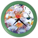 Daisy Painting  Color Wall Clock Front