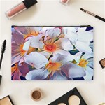 Daisy Painting  Cosmetic Bag (Large) Back