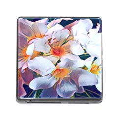 Daisy Painting  Memory Card Reader (square 5 Slot) by StarvingArtisan