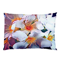 Daisy Painting  Pillow Case (two Sides) by StarvingArtisan