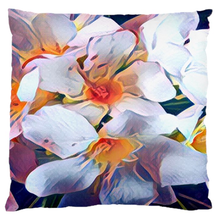 Daisy Painting  Large Cushion Case (Two Sides)