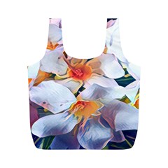 Daisy Painting  Full Print Recycle Bag (m) by StarvingArtisan