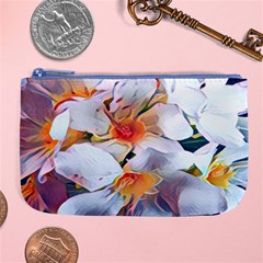 Daisy Painting  Large Coin Purse by StarvingArtisan