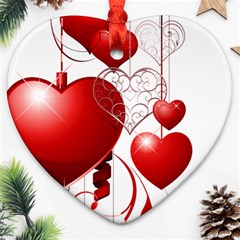 Pngwing Com (1) Heart Ornament (Two Sides)