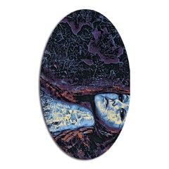 Pavement Lover Oval Magnet by MRNStudios