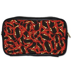 Ugly Open Mouth Graphic Motif Print Pattern Toiletries Bag (one Side) by dflcprintsclothing