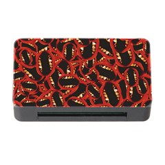 Ugly Open Mouth Graphic Motif Print Pattern Memory Card Reader With Cf by dflcprintsclothing