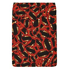 Ugly Open Mouth Graphic Motif Print Pattern Removable Flap Cover (S)