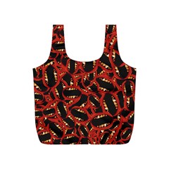 Ugly Open Mouth Graphic Motif Print Pattern Full Print Recycle Bag (s) by dflcprintsclothing