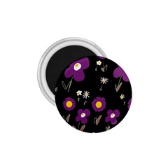 Daisy Chain Purple 1 75  Magnets by Mazipoodles