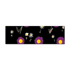 Daisy Chain Purple Sticker (bumper) by Mazipoodles