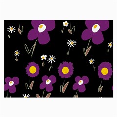 Daisy Chain Purple Large Glasses Cloth by Mazipoodles