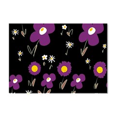 Daisy Chain Purple Crystal Sticker (a4)