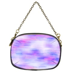 Bright Colored Stain Abstract Pattern Chain Purse (one Side)