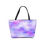 Bright Colored Stain Abstract Pattern Classic Shoulder Handbag Back