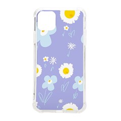 Daisy Flowers Blue White Yellow Lavender Iphone 11 Pro Max 6 5 Inch Tpu Uv Print Case by Mazipoodles