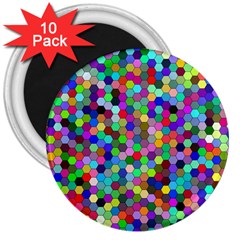 Background Color 3  Magnets (10 Pack)  by artworkshop