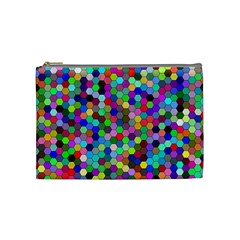 Background Color Cosmetic Bag (medium) by artworkshop