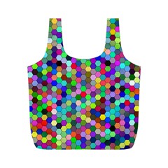 Background Color Full Print Recycle Bag (m) by artworkshop