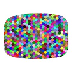 Background Color Mini Square Pill Box by artworkshop