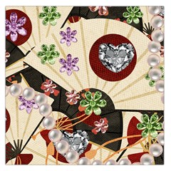 Orient Charm  Square Satin Scarf (36  x 36 )