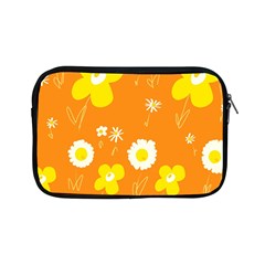 Daisy Flowers Yellow White Orange  Apple Ipad Mini Zipper Cases by Mazipoodles