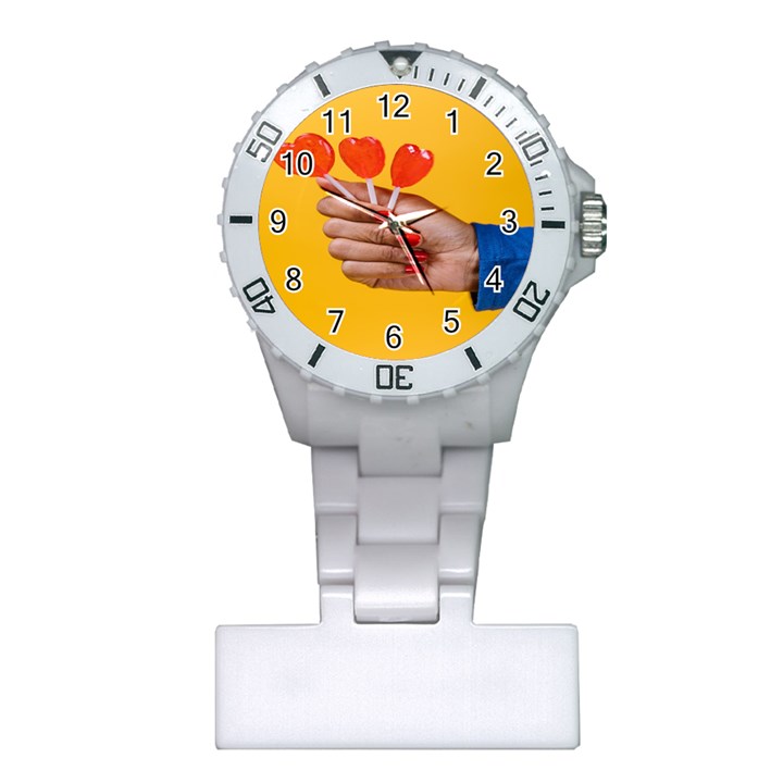 Valentine Day Lolly Candy Heart Plastic Nurses Watch