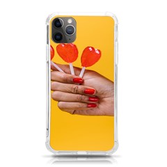 Valentine Day Lolly Candy Heart Iphone 11 Pro Max 6 5 Inch Tpu Uv Print Case by artworkshop