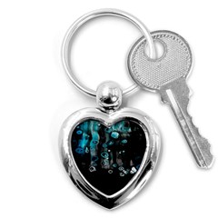 Falling Down Pattern Key Chain (heart) by artworkshop