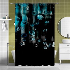 Falling Down Pattern Shower Curtain 48  X 72  (small)  by artworkshop