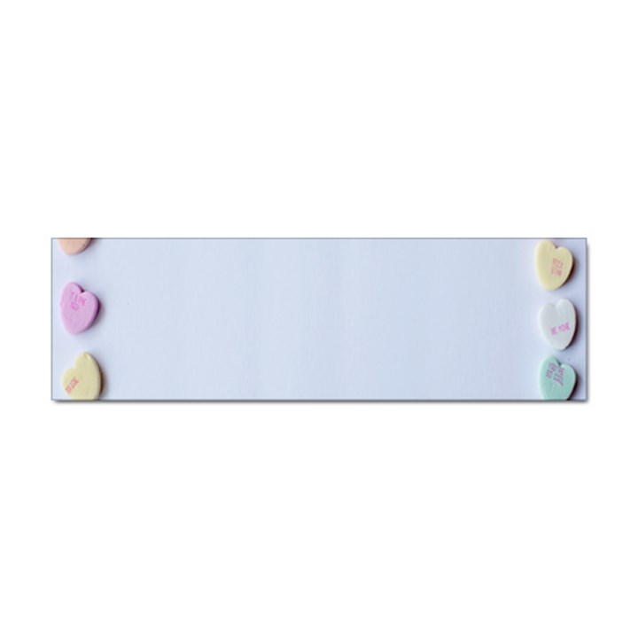 Valentine Day Heart Pattern Capsule Sticker Bumper (100 pack)