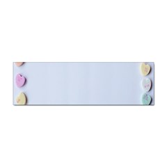 Valentine Day Heart Pattern Capsule Sticker Bumper (10 Pack) by artworkshop