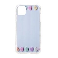 Valentine Day Heart Pattern Capsule Iphone 11 Tpu Uv Print Case by artworkshop