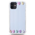 Valentine Day Heart Pattern Capsule iPhone 12 mini TPU UV Print Case	 Front