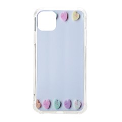 Valentine Day Heart Pattern Capsule Iphone 11 Pro Max 6 5 Inch Tpu Uv Print Case by artworkshop