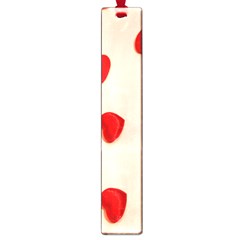 Valentine Day Pattern Logo Heart Large Book Marks by artworkshop