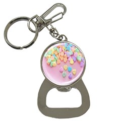 Valentine Day Heart Capsule Bottle Opener Key Chain by artworkshop