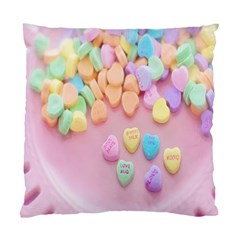 Valentine Day Heart Capsule Standard Cushion Case (one Side) by artworkshop