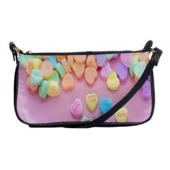 Valentine Day Heart Capsule Shoulder Clutch Bag by artworkshop