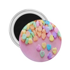 Valentine Day Heart Capsule 2 25  Magnets by artworkshop