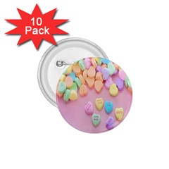 Valentine Day Heart Capsule 1 75  Buttons (10 Pack) by artworkshop