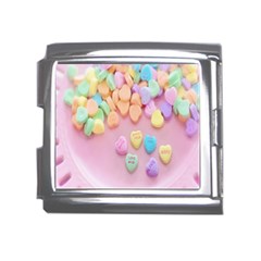 Valentine Day Heart Capsule Mega Link Italian Charm (18mm) by artworkshop